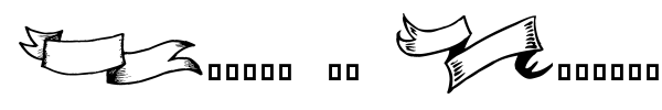 Frames 'n Riboons font preview